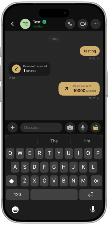 Chat with a friend